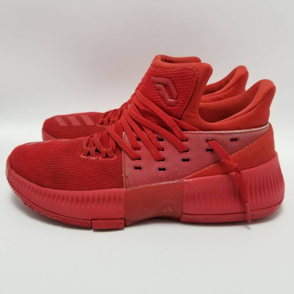Adidas Dame 3 Damian Lillard Basketball Shoes Red BW0481 main image 9